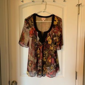 Plenty by Tracy Reese floral blouse